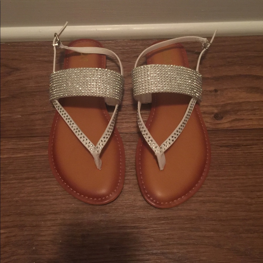 Studded Strap Flip Flops